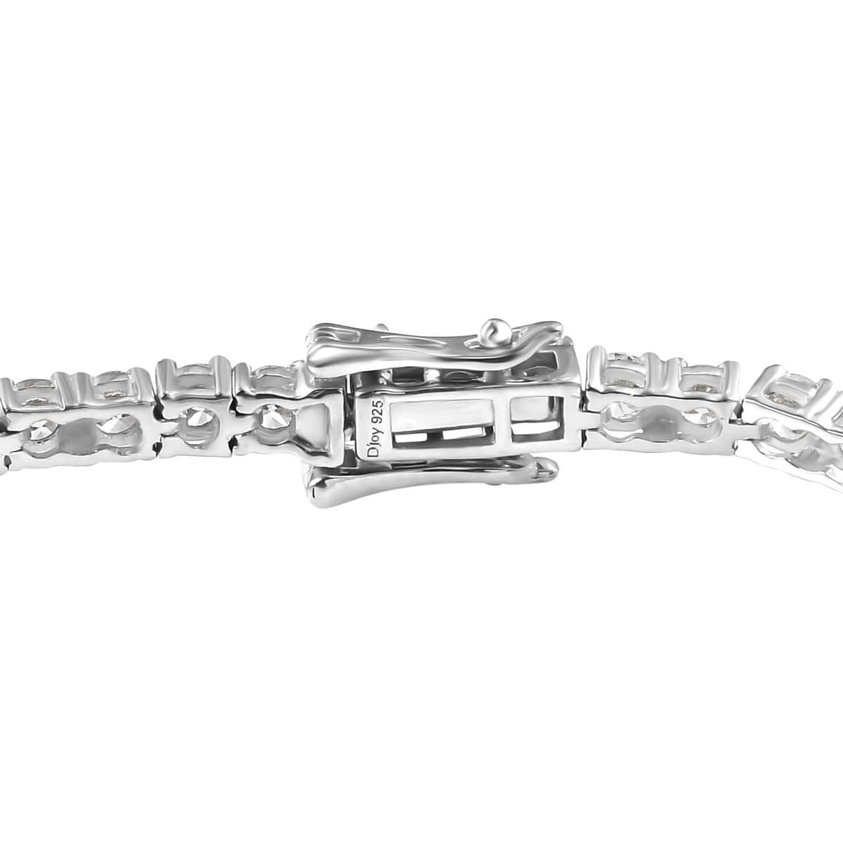 Luxuriant Lab Grown Diamond E-F VS 5.00 ctw Tennis Bracelet in Rhodium Over Sterling Silver (7.25 In) image number 3