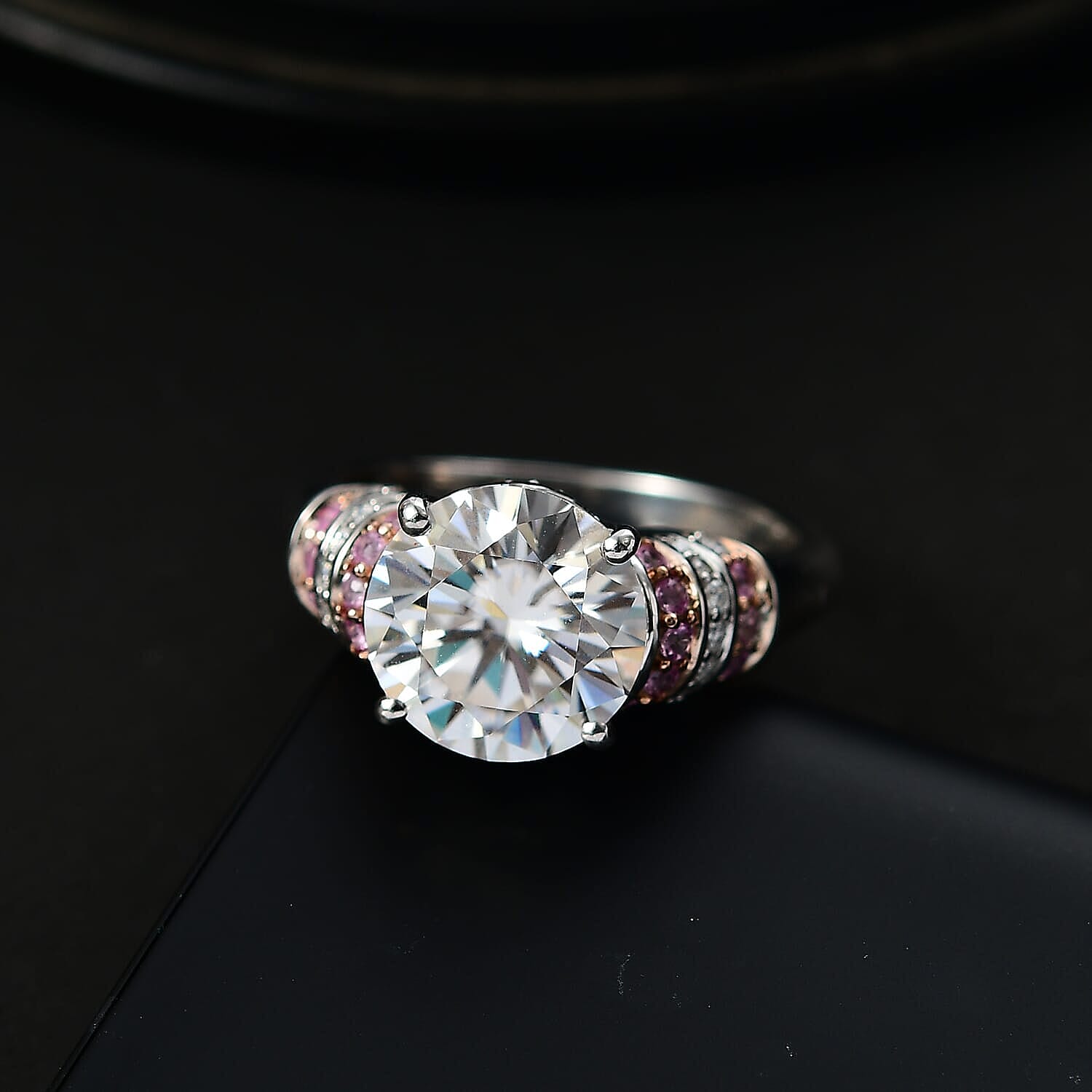 Moissanite & Pink Sapphire / 10 - Product card gallery slide 2 (9432402067711)