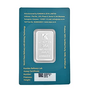 999.9 Fine Silver Peacock Bar (20 g) (Del. in 10-12 Days)