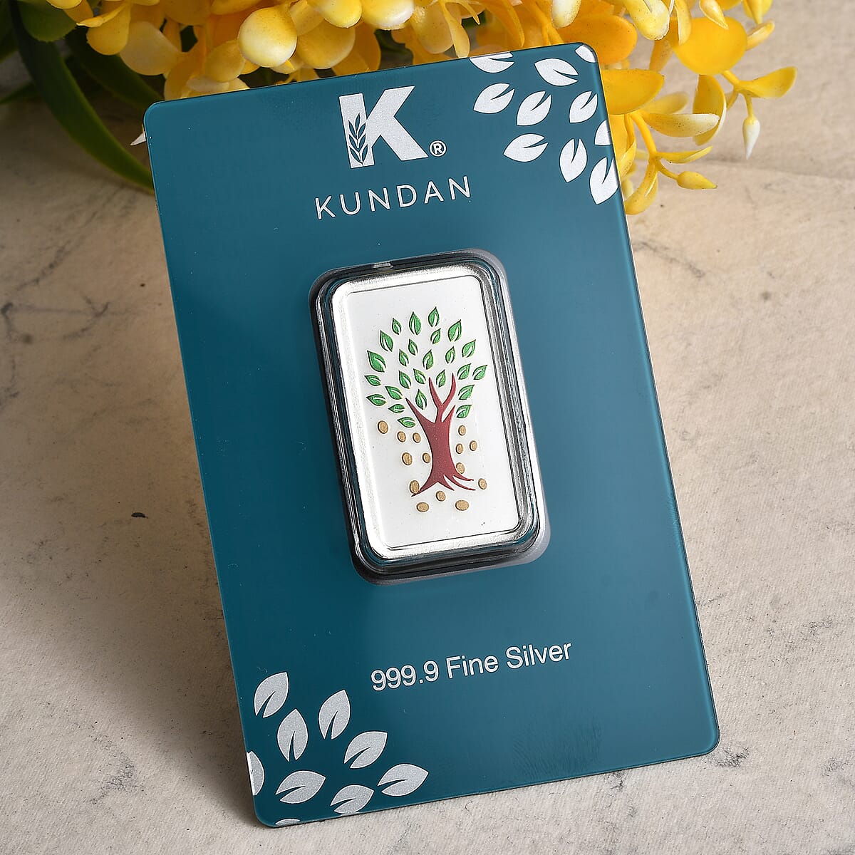 999.9 Fine Silver Kalpataru Tree Coin 20 Grams image number 1