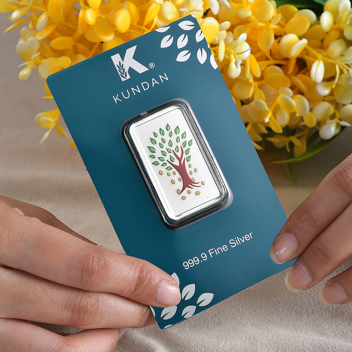 999.9 Fine Silver Kalpataru Tree Coin 20 Grams image number 2