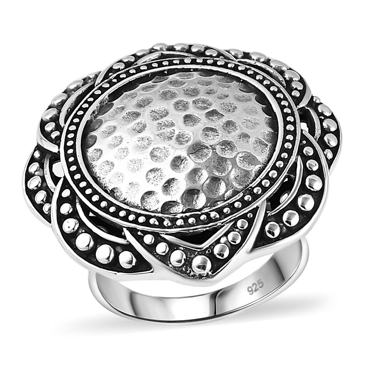 Bali Legacy Ring in Sterling Silver (Size 5.0) 11.75 Grams image number 0