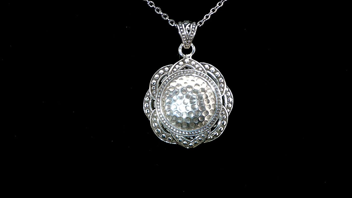 Bali Legacy Floral Pendant without Chain in Sterling Silver 9.70 Grams