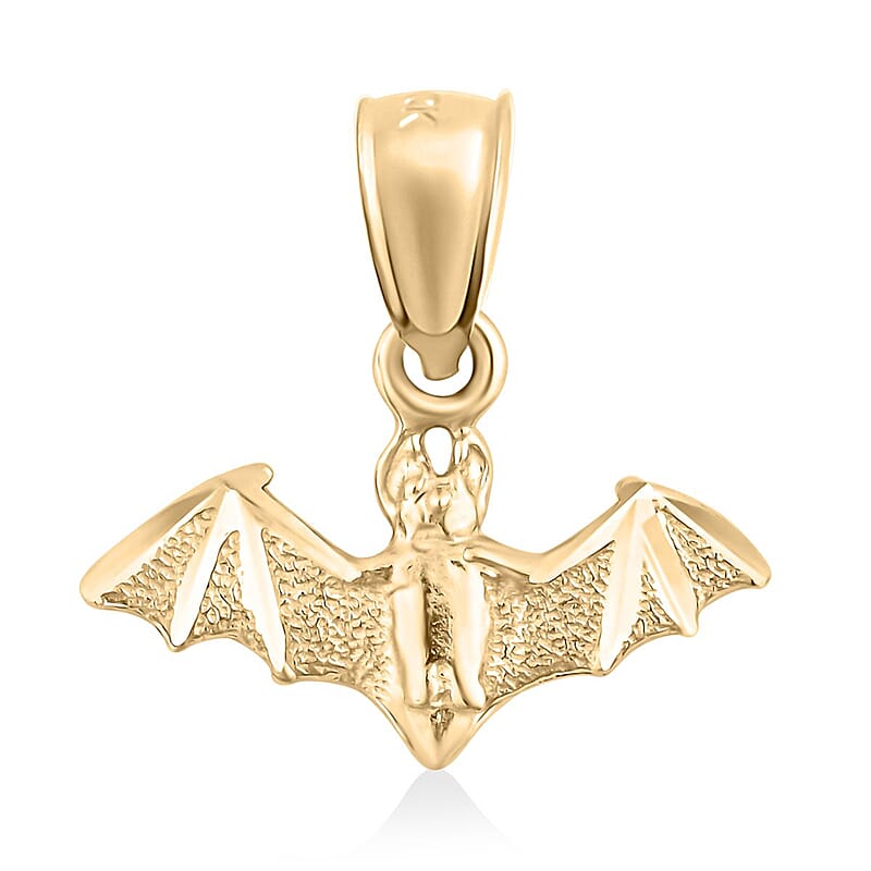 Bat Pendant in 10K Yellow Gold 0.80 Grams