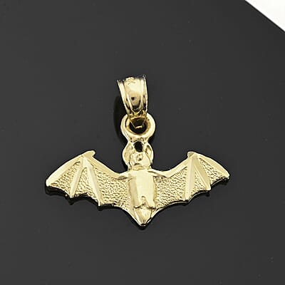 Bat Pendant in 10K Yellow Gold 0.80 Grams