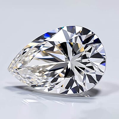 IGI Certified Luxuriant Lab Grown Diamond (G VS2) (Pear 13x8 mm) 3.00 ctw