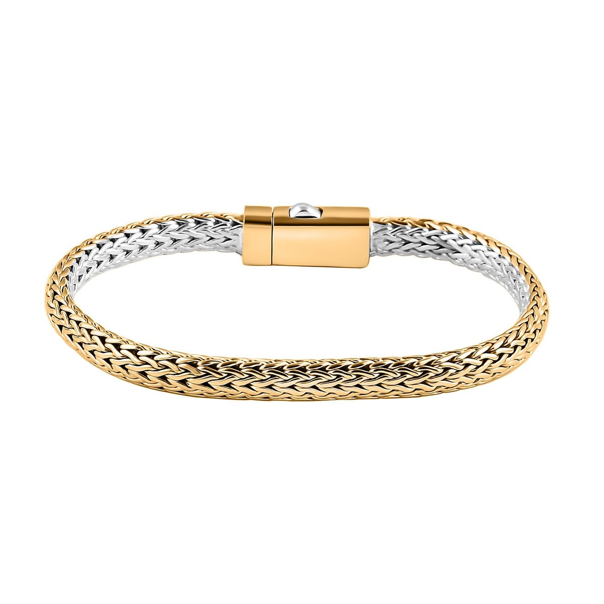 Bali Legacy Tulang Naga Chain Bracelet in 22K Vermeil YG Over and Sterling Silver (7.25 In) 27.10 Grams image number 0