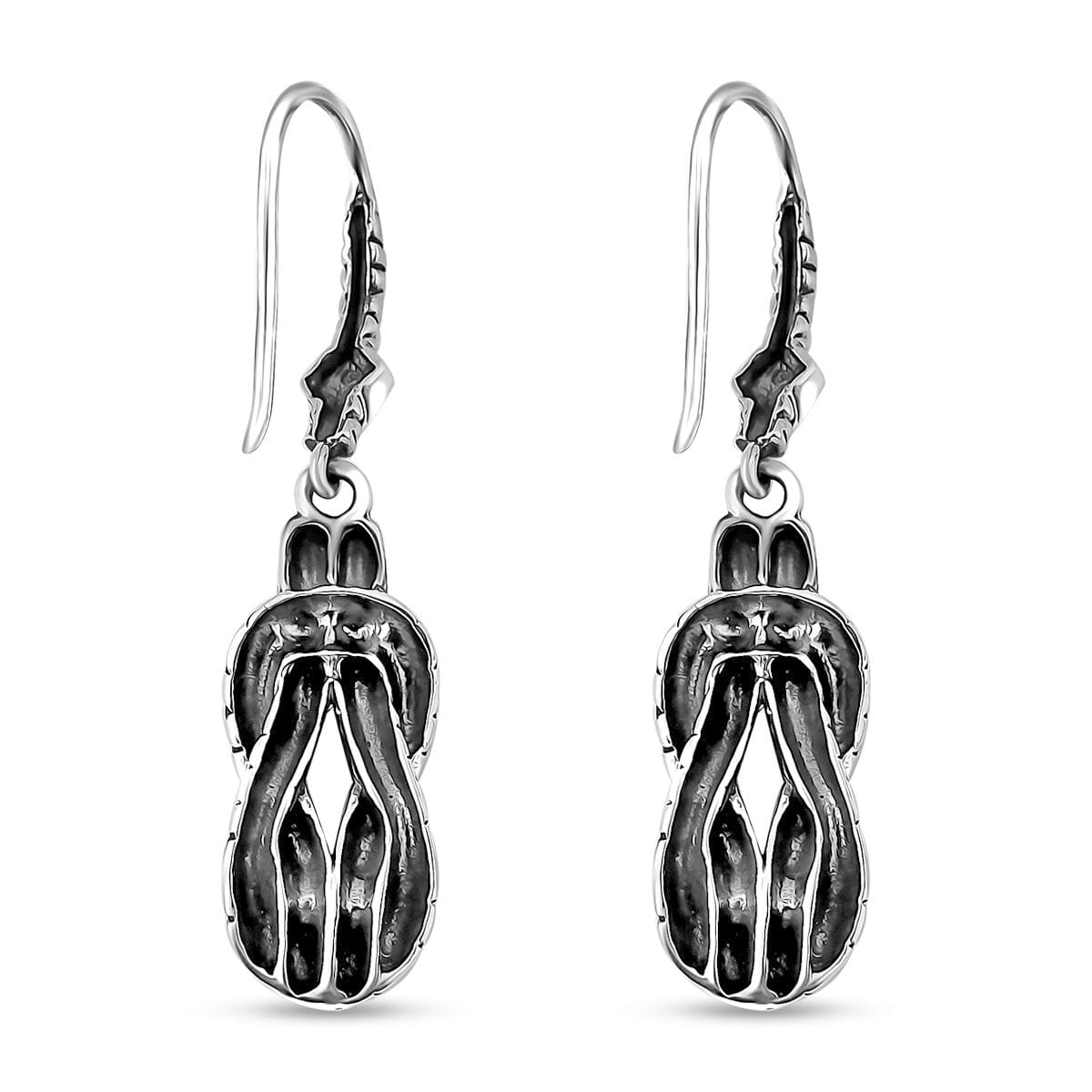 Bali Legacy Tulang Naga with Pebble Knot Earrings in Sterling Silver 8 Grams image number 3