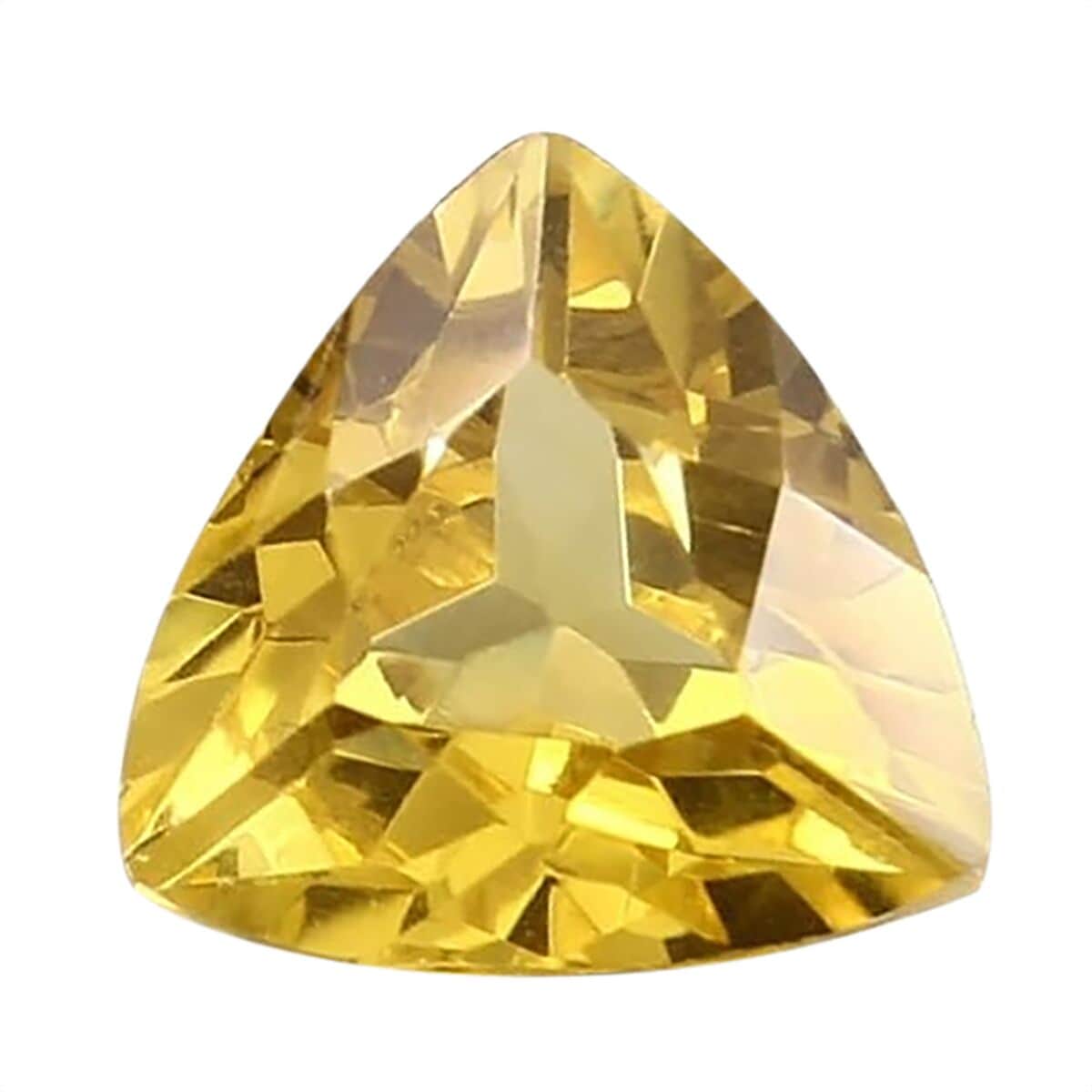 AAAA Yellow Sapphire (Trl 6 mm) 1.00 ctw image number 0