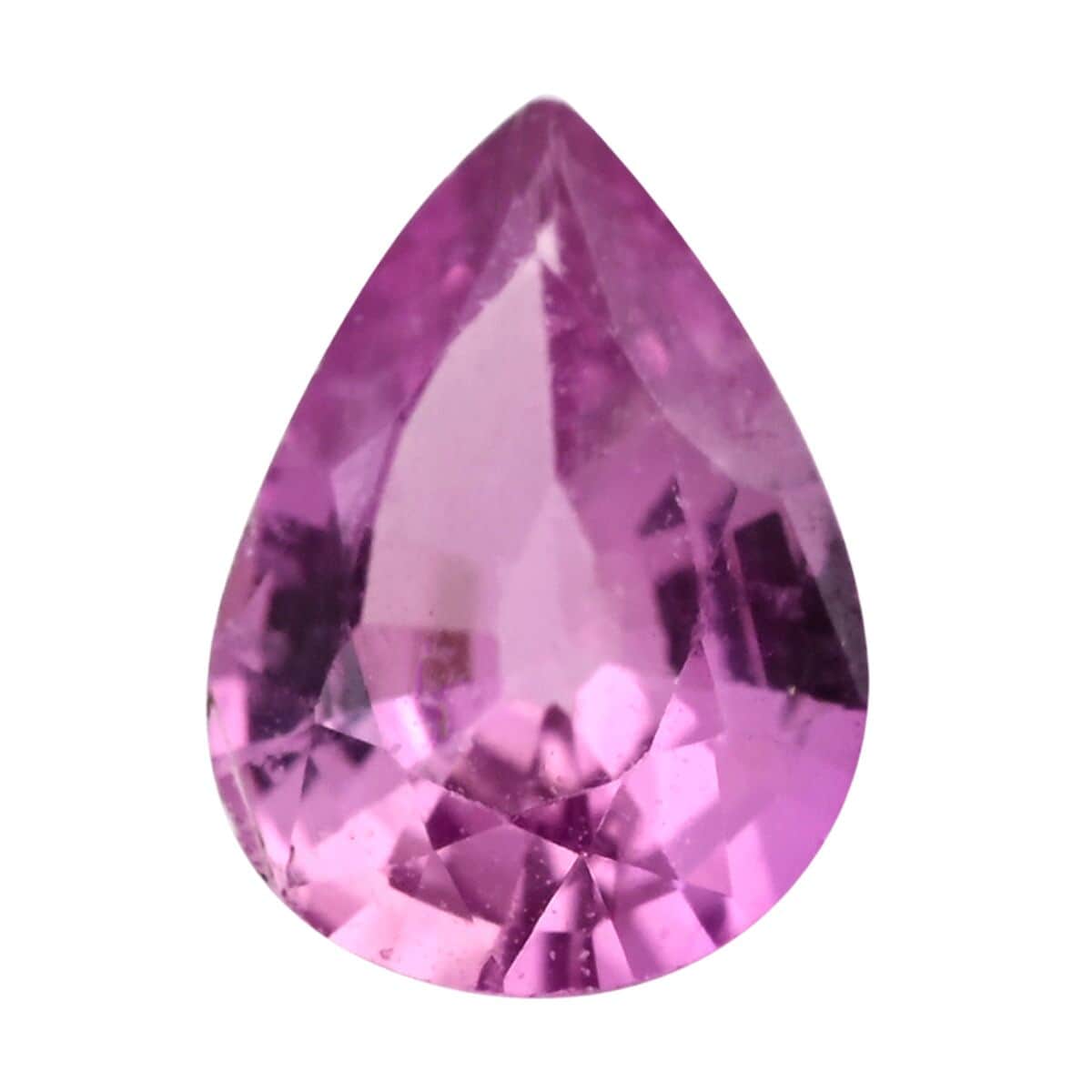 AAAA Madagascar Pink Sapphire (Pear 7x5 mm) 0.80 ctw image number 0