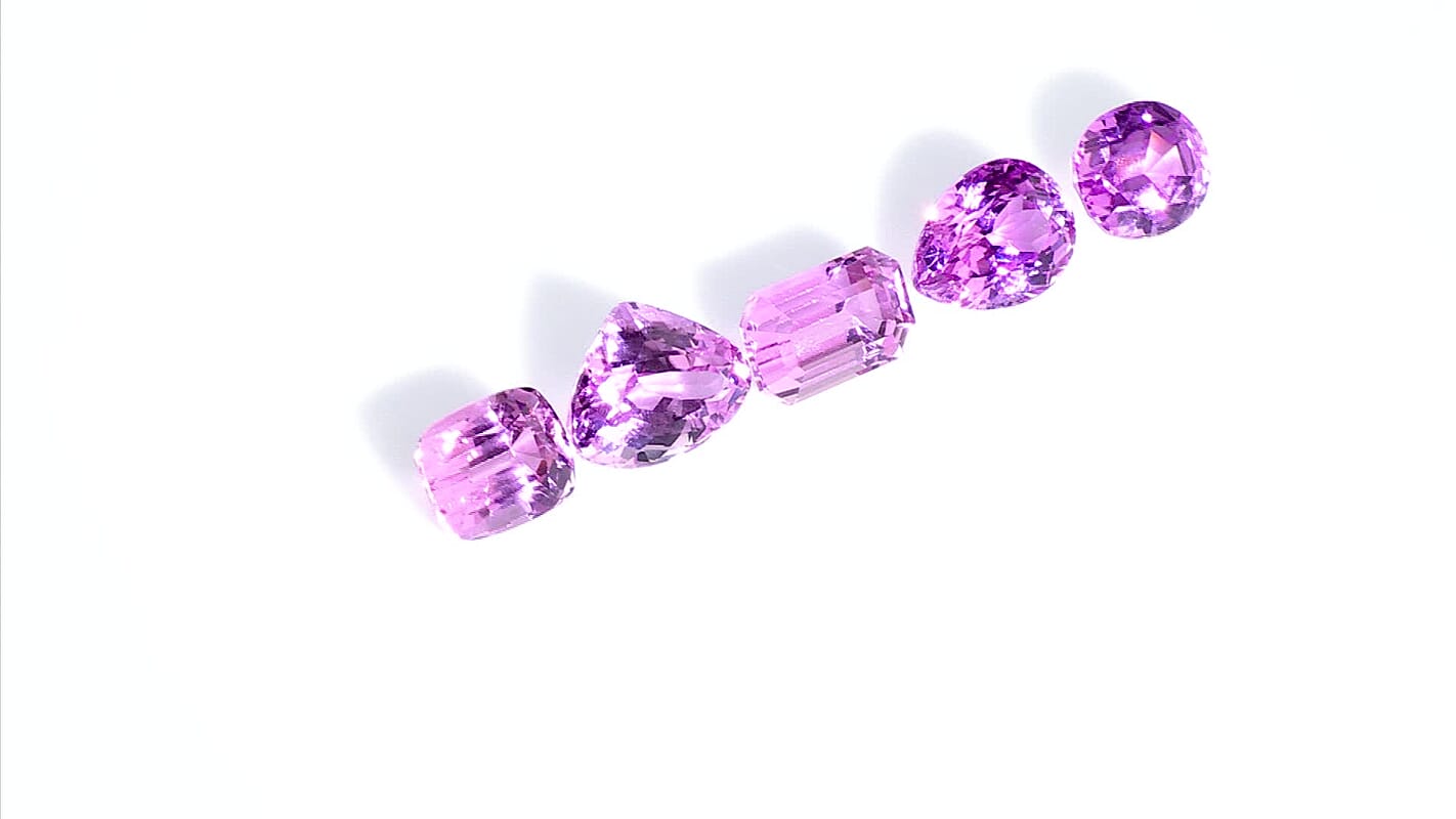 Certified & Appraised AAAA Patroke Kunzite (Cush Free Size) 10.00 ctw