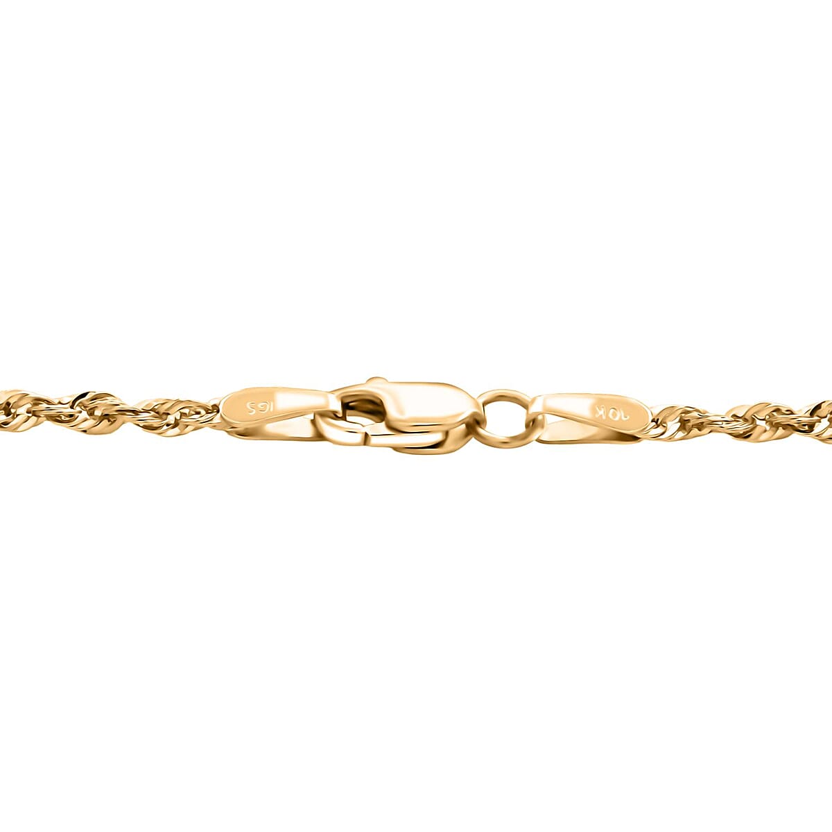 1.9mm Superlight Extra Shiny Chain Necklace in 10K Yellow Gold 26 Inches 2 Grams image number 3