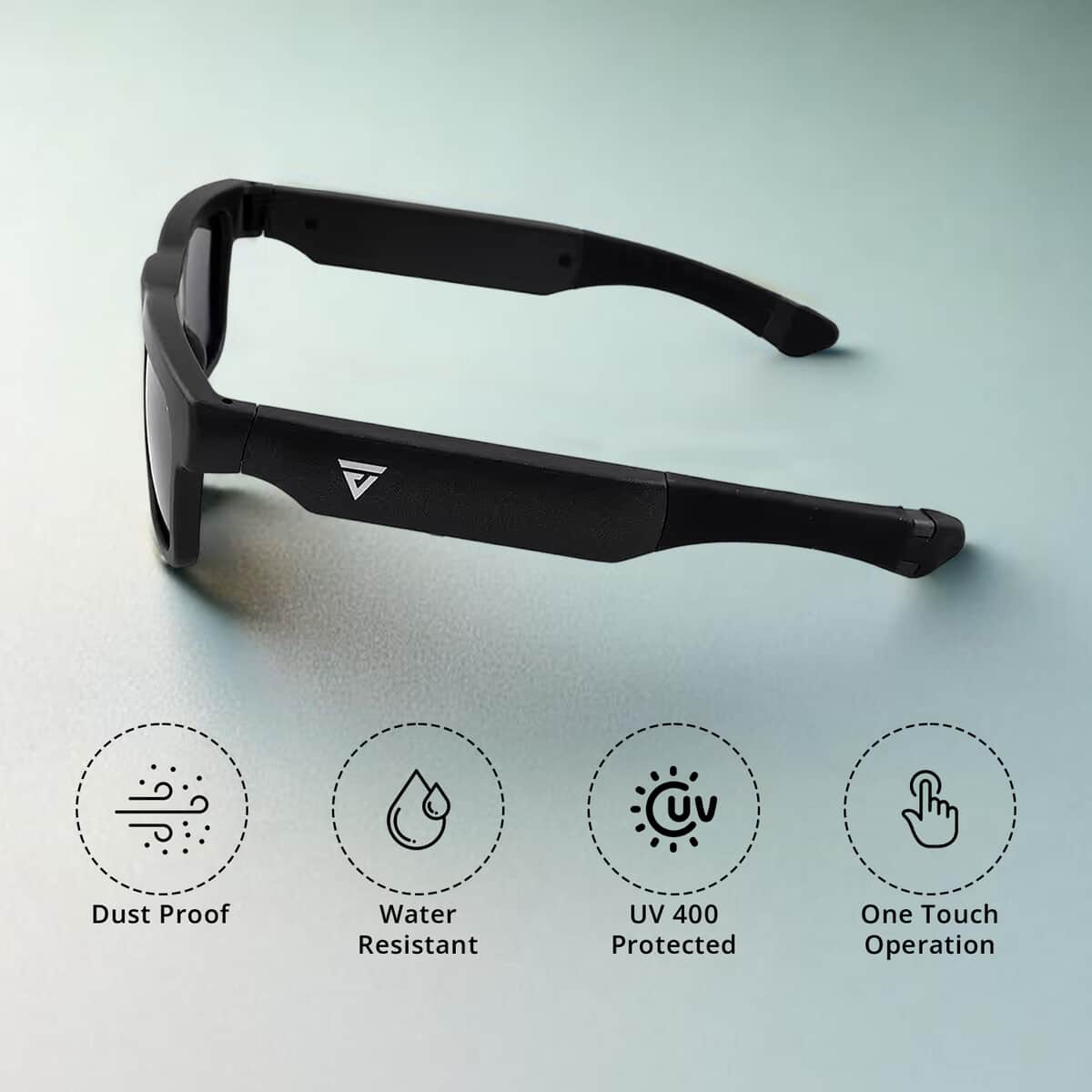 Closeout Go Vision Royale HD Video Recording Sunglasses with Auto Focus (8MP, 1920x1080p,30FPS)    image number 3