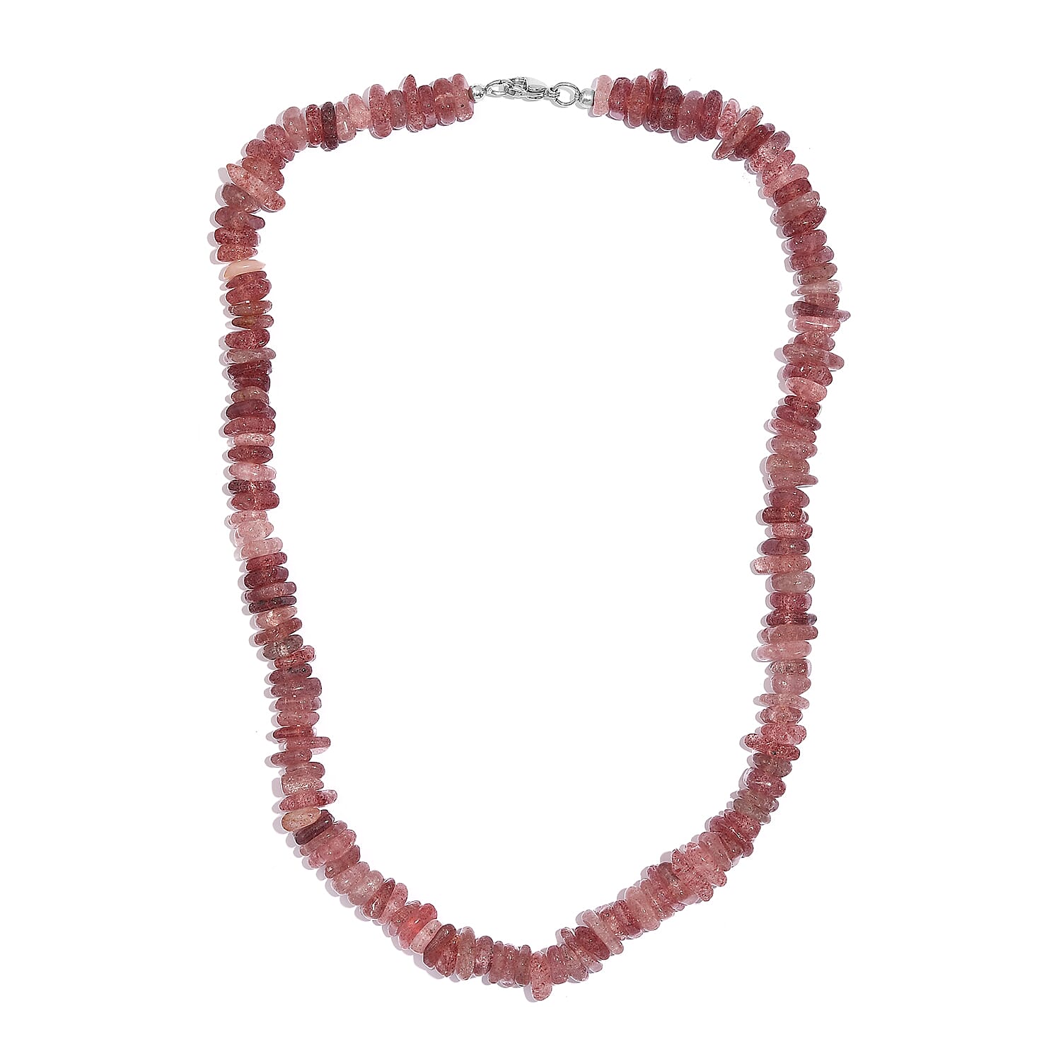 Tanzanian Natronite 362.00 ctw Necklace 20 Inches in Stainless Steel