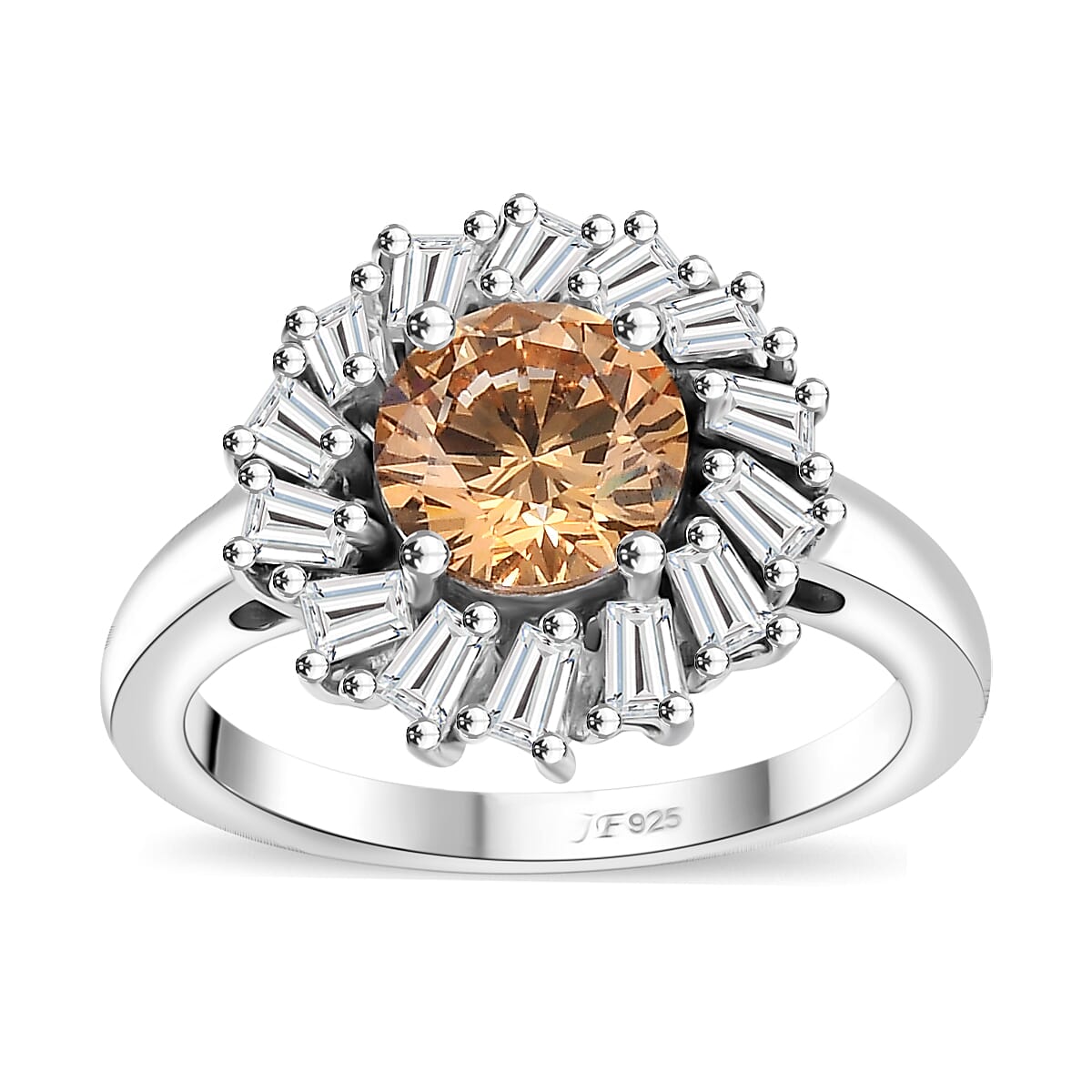Buy J Francis Embellished with Amber Color and White