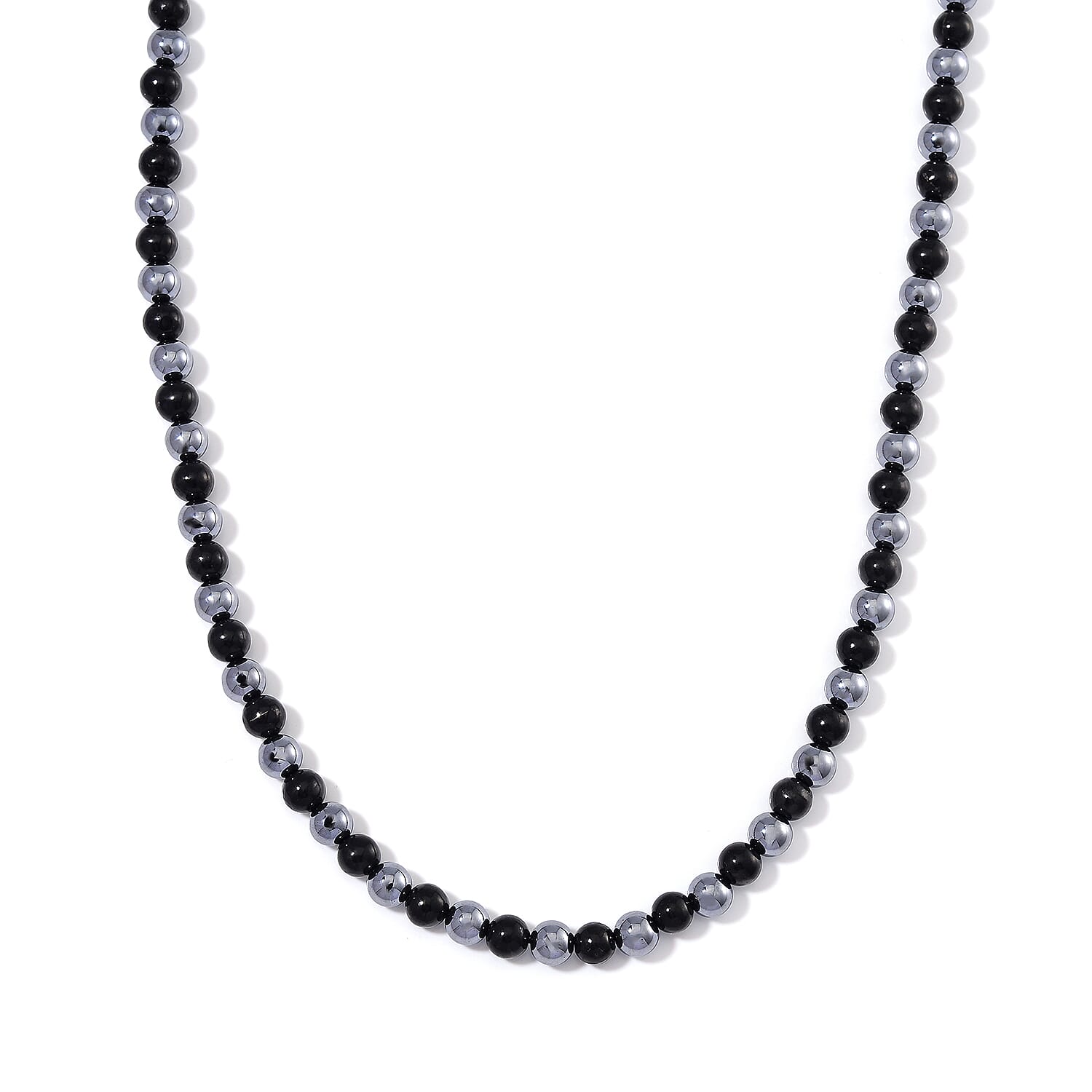 Terahertz, Shungite Dog Collar (8-12 Inches) (Size XS) in Silvertone 80.00 ctw