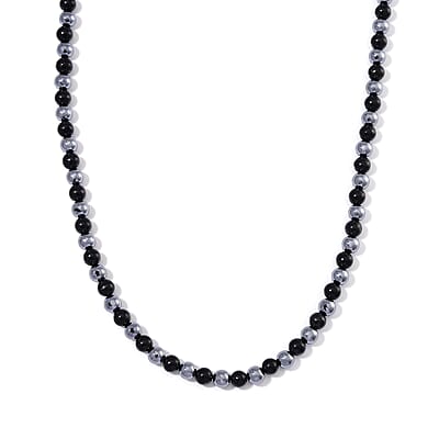 Terahertz, Shungite Dog Collar (8-12 Inches) (Size XS) in Silvertone 80.00 ctw