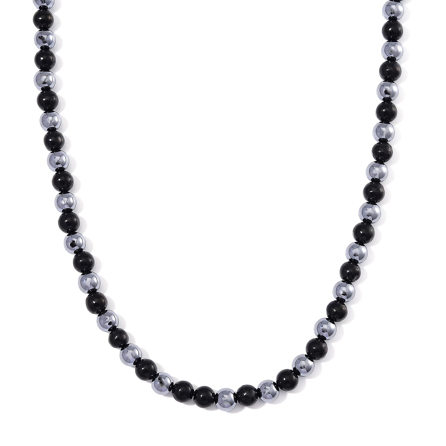Terahertz, Shungite Dog Collar (8-12 Inches) (Size XS) in Silvertone 80.00 ctw