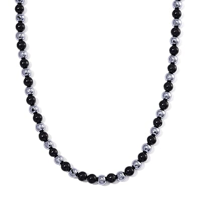 Terahertz, Shungite Dog Collar (8-12 Inches) (Size XS) in Silvertone 80.00 ctw