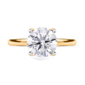 Luxuriant Lab Grown Diamond VS 3.00 ctw Ring in 14K Yellow Gold (Size 7.0)