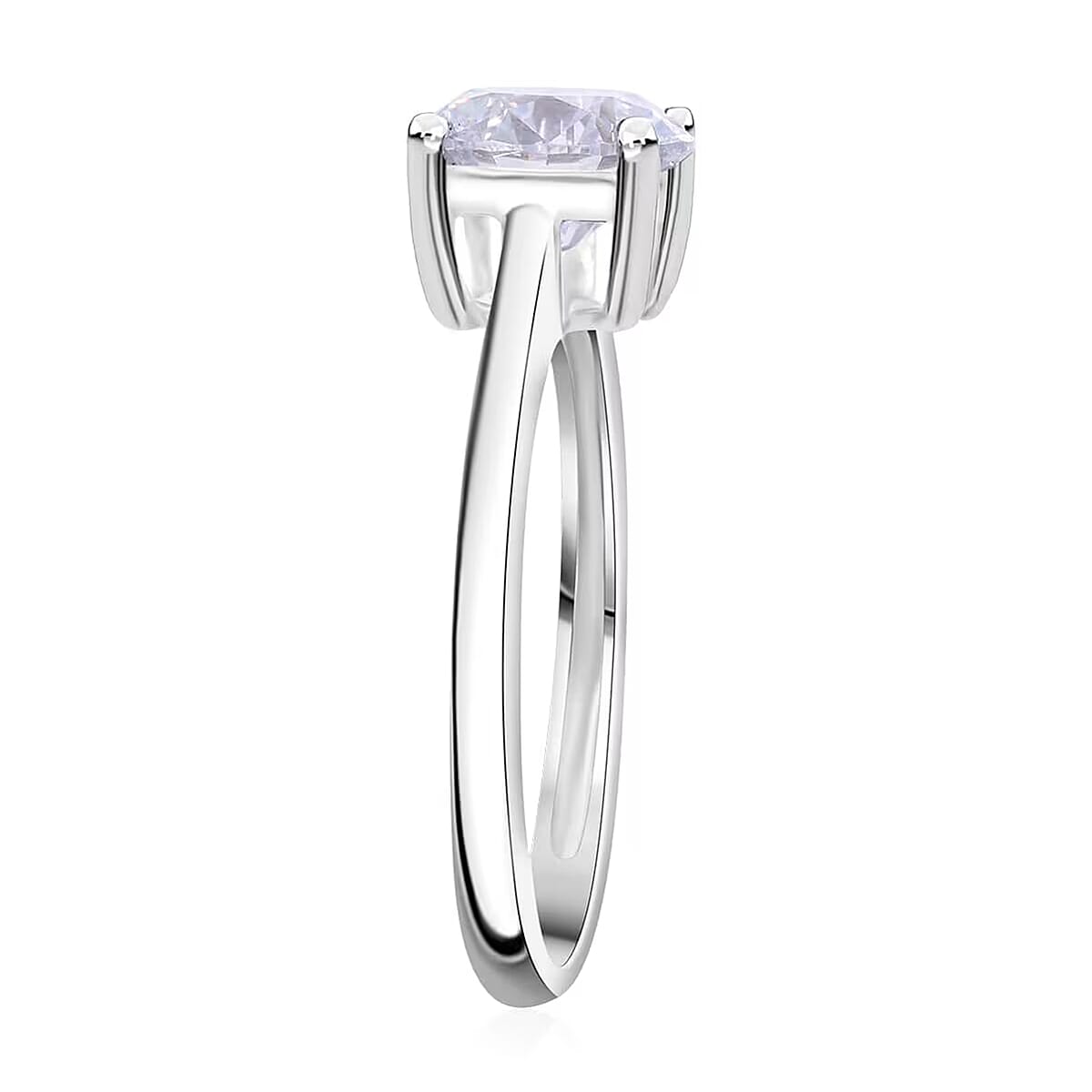 SGL Certified Luxuriant Lab Grown Diamond VS 3.00 ctw Ring in 14K White Gold (Size 10.0) image number 8