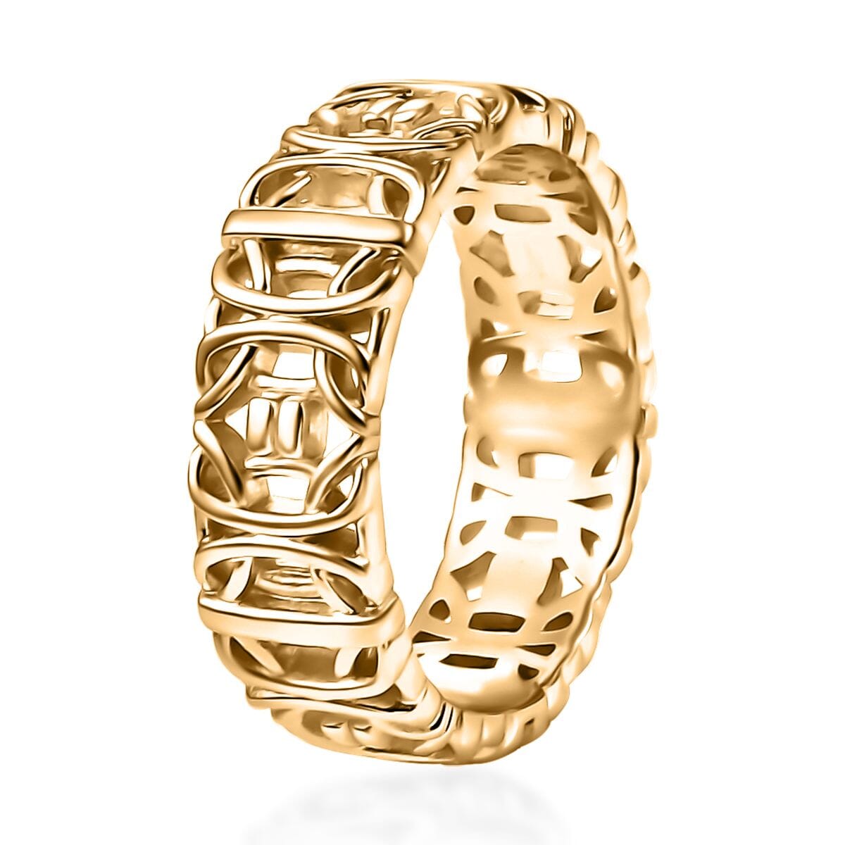 Rings in 18K YG Plated Bronze (Size 11.0) image number 3