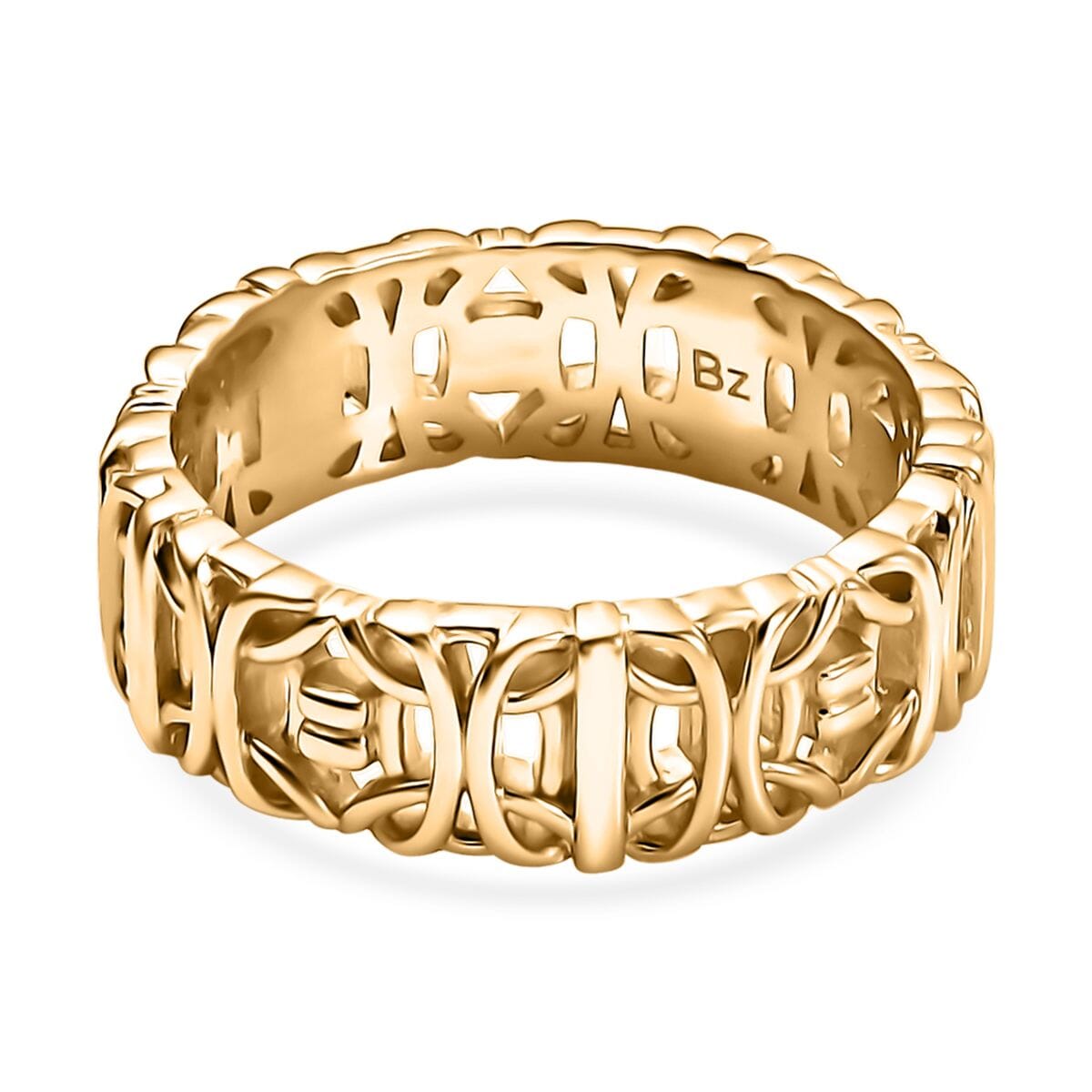 Rings in 18K YG Plated Bronze (Size 7.0) image number 4