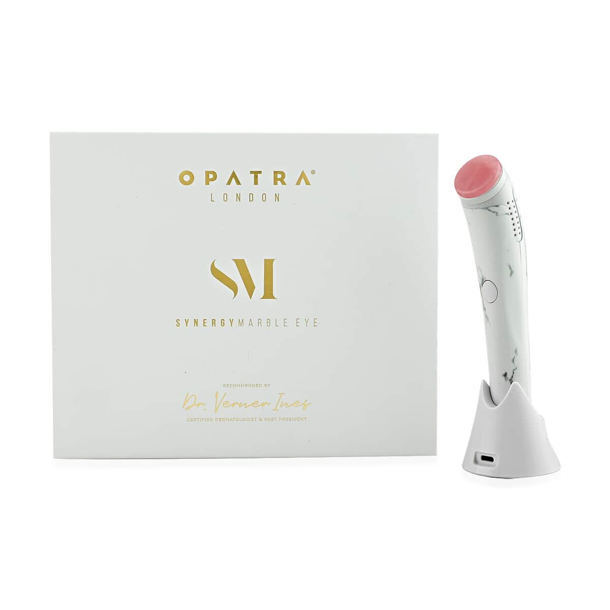 Opatra Synergy Marble Eye Rose Quartz LED Beauty Device (Lifetime Warranty) image number 0