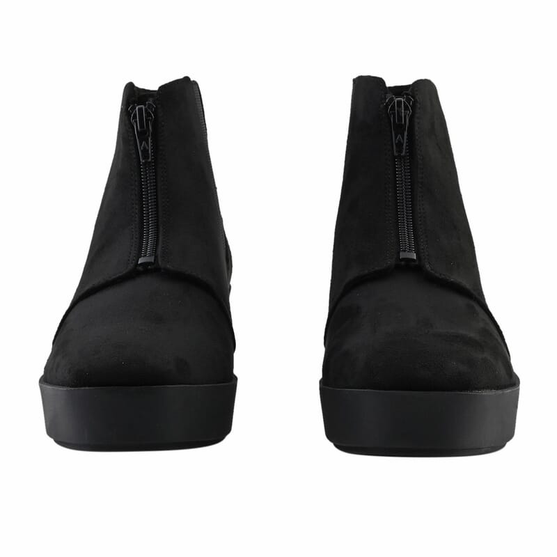 Aerosoles Women's Wedge Heel Ankle Boot - Black (Size 10)
