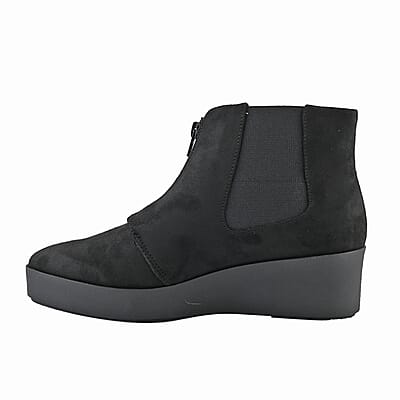 Aerosoles Women's Wedge Heel Ankle Boot - Black (Size 10)