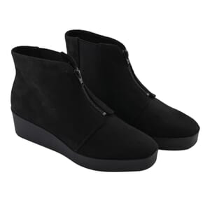 Aerosoles Women's Wedge Heel Ankle Boot - Black (Size 7)