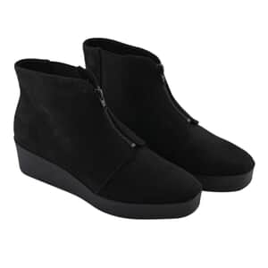 Aerosoles Women's Wedge Heel Ankle Boot - Black (Size 8)