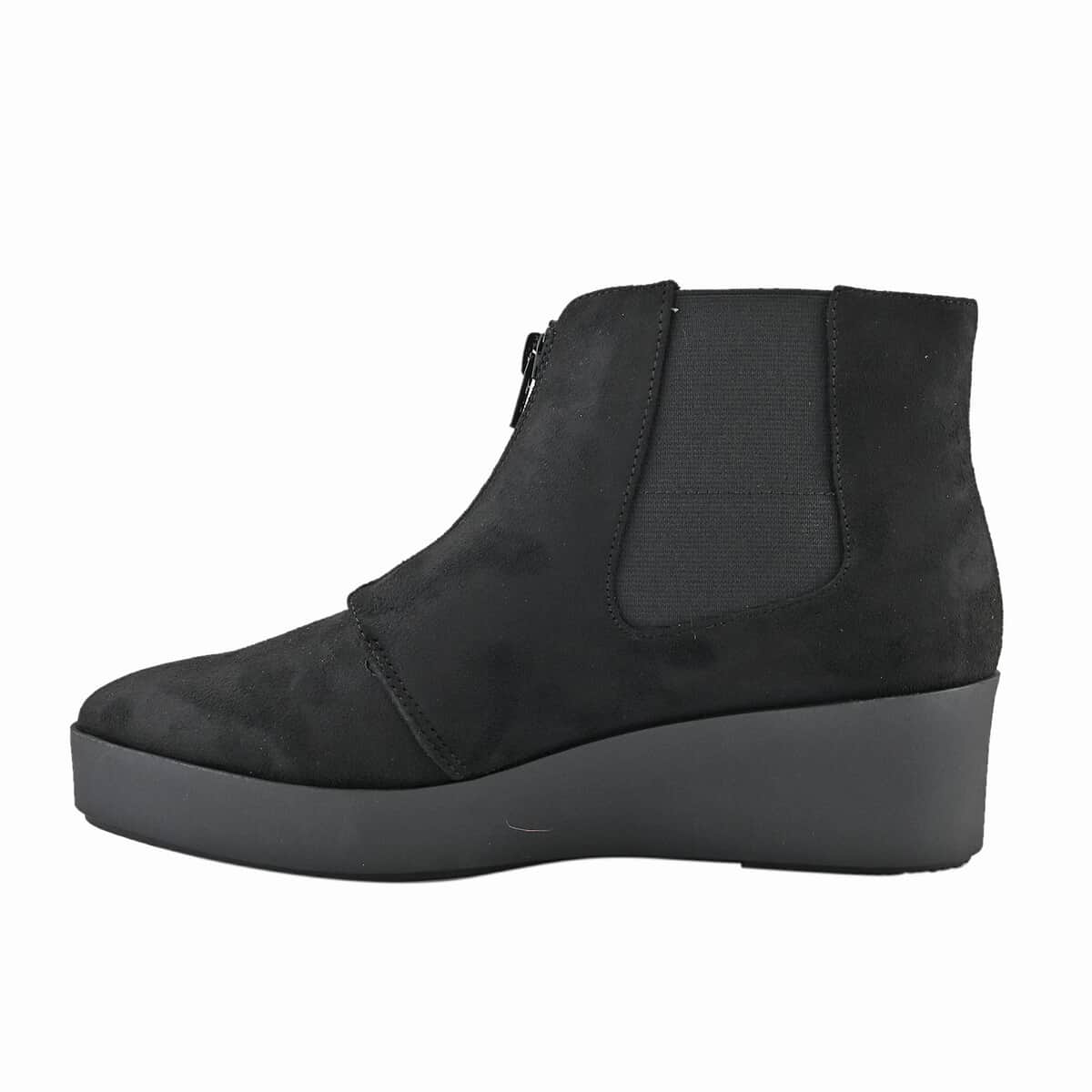 Aerosoles Women's Wedge Heel Ankle Boot - Black (Size 8) image number 3