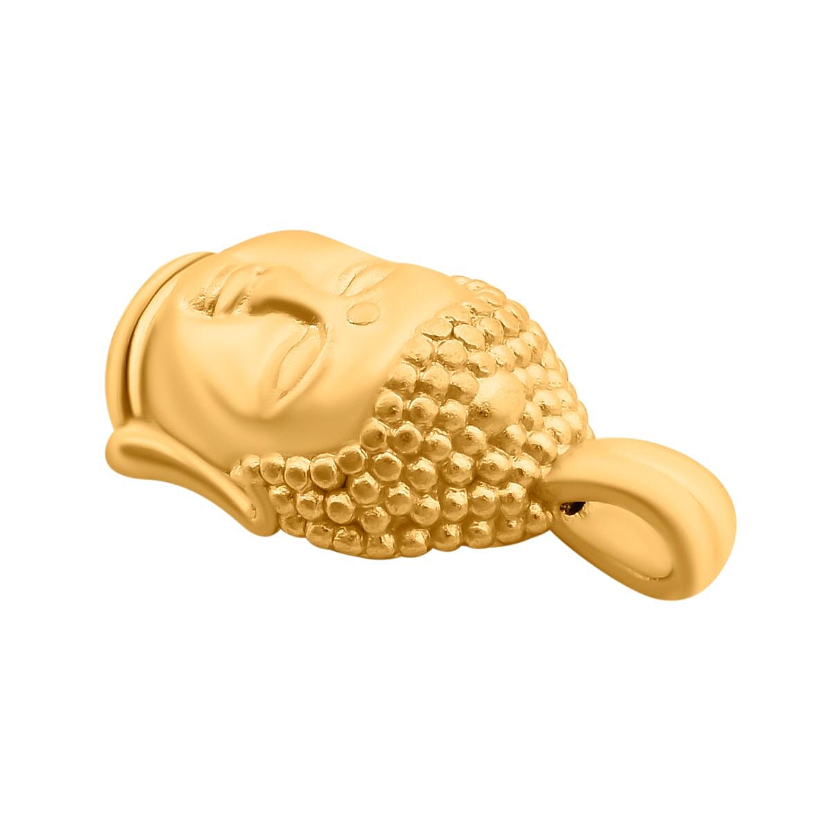 24K Yellow Gold Buddha Pendant