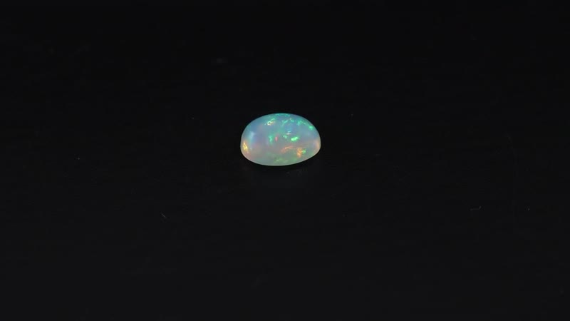 AA Ethiopian Welo Opal (Ovl 8x6 mm) 0.67 ctw Loose Gemstone