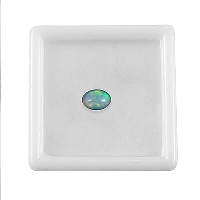 AA Ethiopian Welo Opal (Ovl 8x6 mm) 0.67 ctw Loose Gemstone