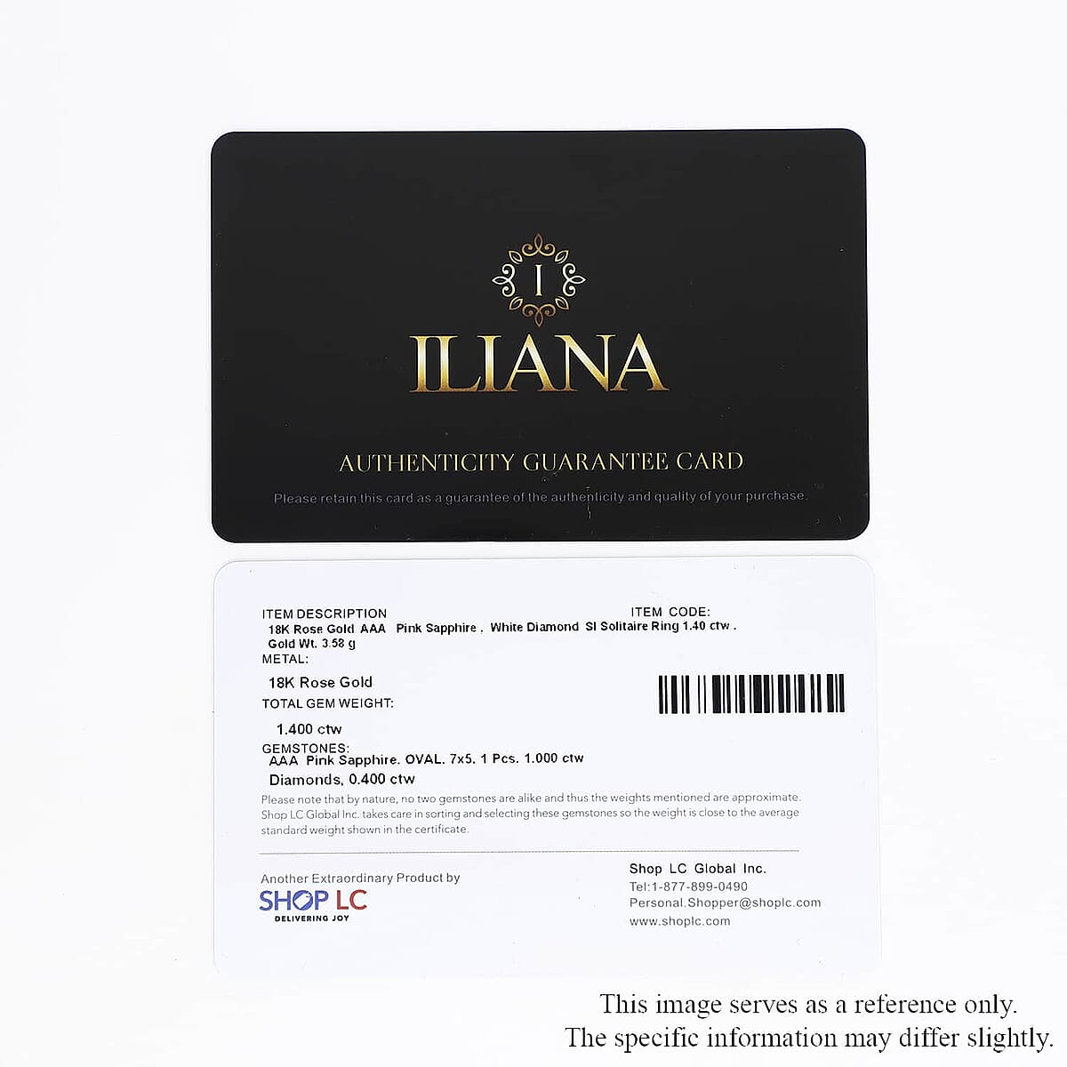 Certified & Appraised Iliana AAA Madagascar Pink Sapphire and G-H SI Diamond 1.40 ctw Double Halo Ring in 18K Rose Gold (Size 9.5) image number 7