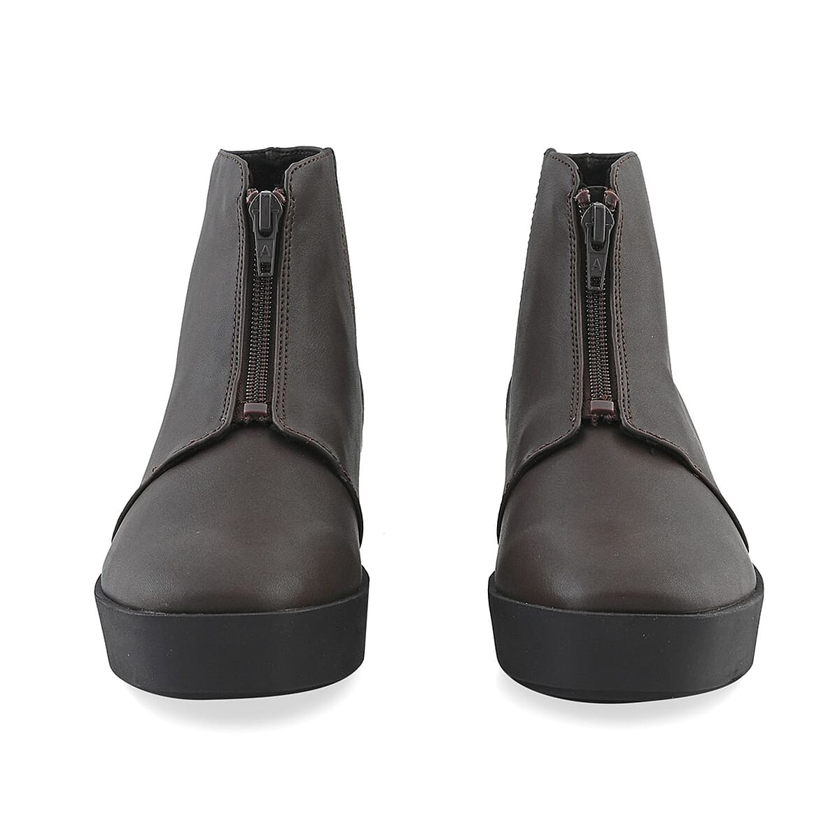 AEROSOLES Women's Wedge Heel Ankle Boot - Java (Size 5.5) image number 3