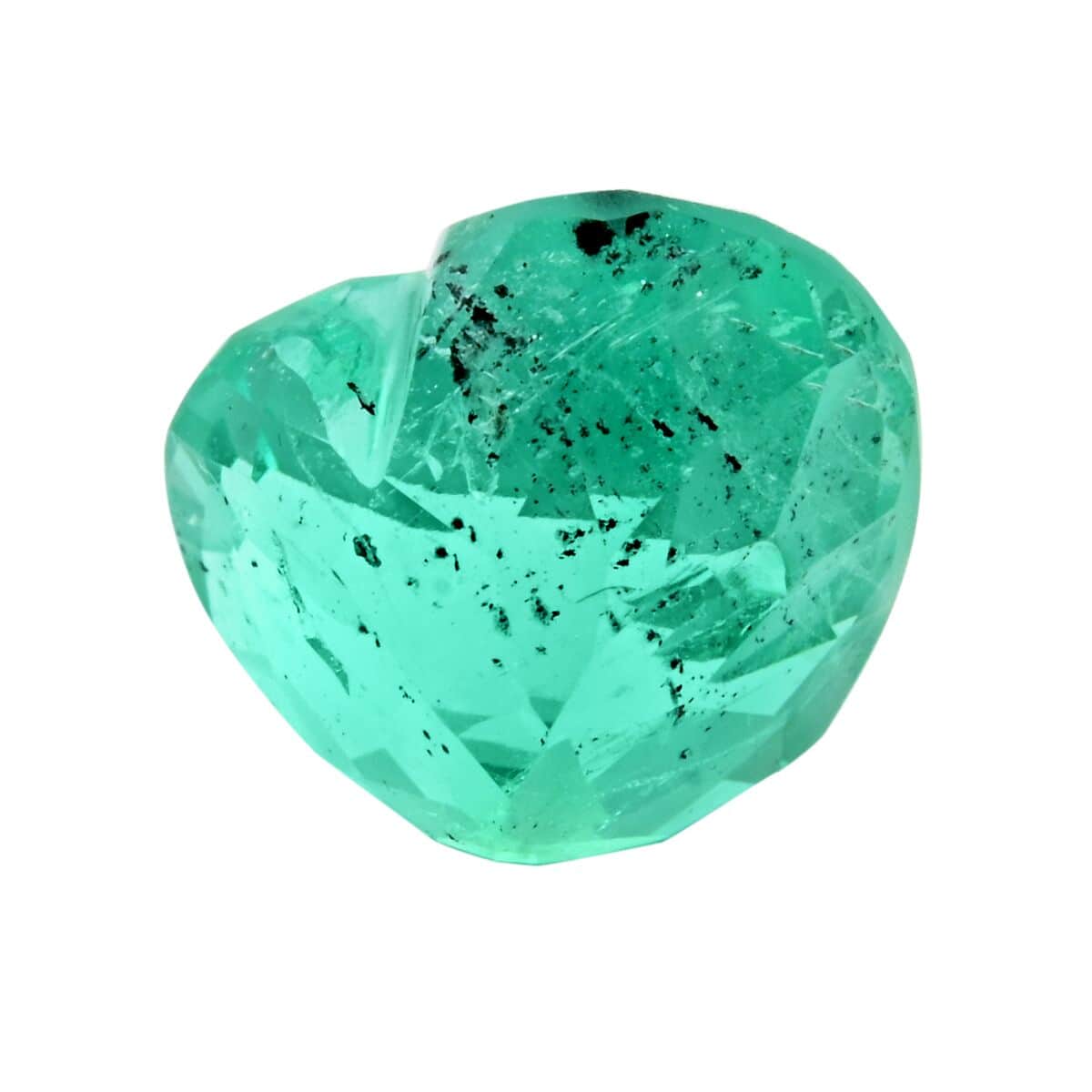 AAAA Boyaca Colombian Emerald (Hrt Free Size) 4.22 ctw image number 2