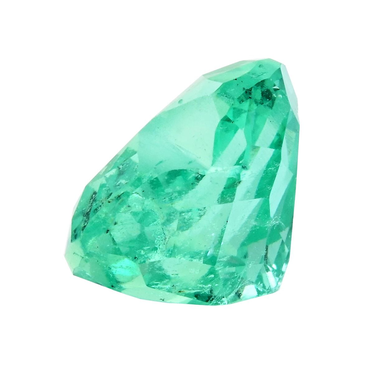 AAAA Boyaca Colombian Emerald (Hrt Free Size) 5.73 ctw