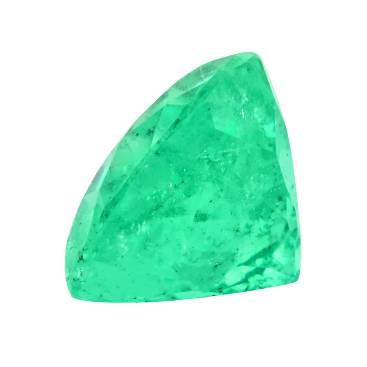 AAAA Boyaca Colombian Emerald (Pear Free Size) 6.08 ctw image number 1