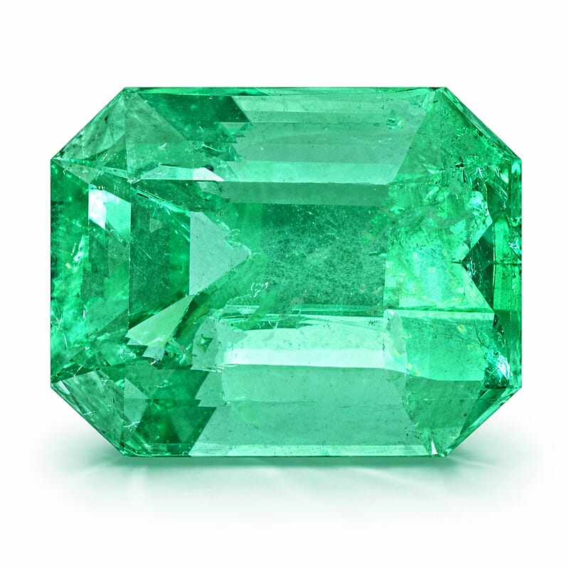 AAAA Boyaca Colombian Emerald (Oct Free Size) 8.78 ctw