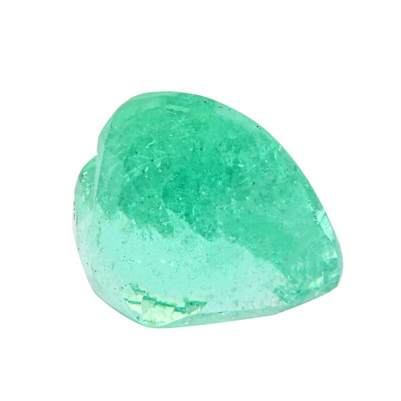 AAAA Boyaca Colombian Emerald (Hrt Free Size) 10.59 ctw