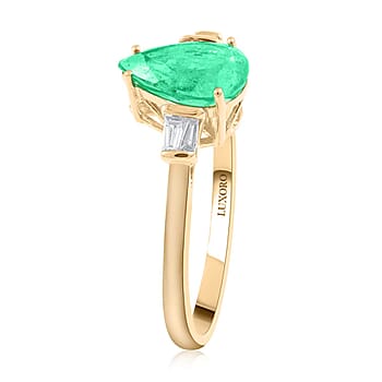 5 / Colombian Emerald / 14K Gold - Product card gallery slide 4 (10176910426425)