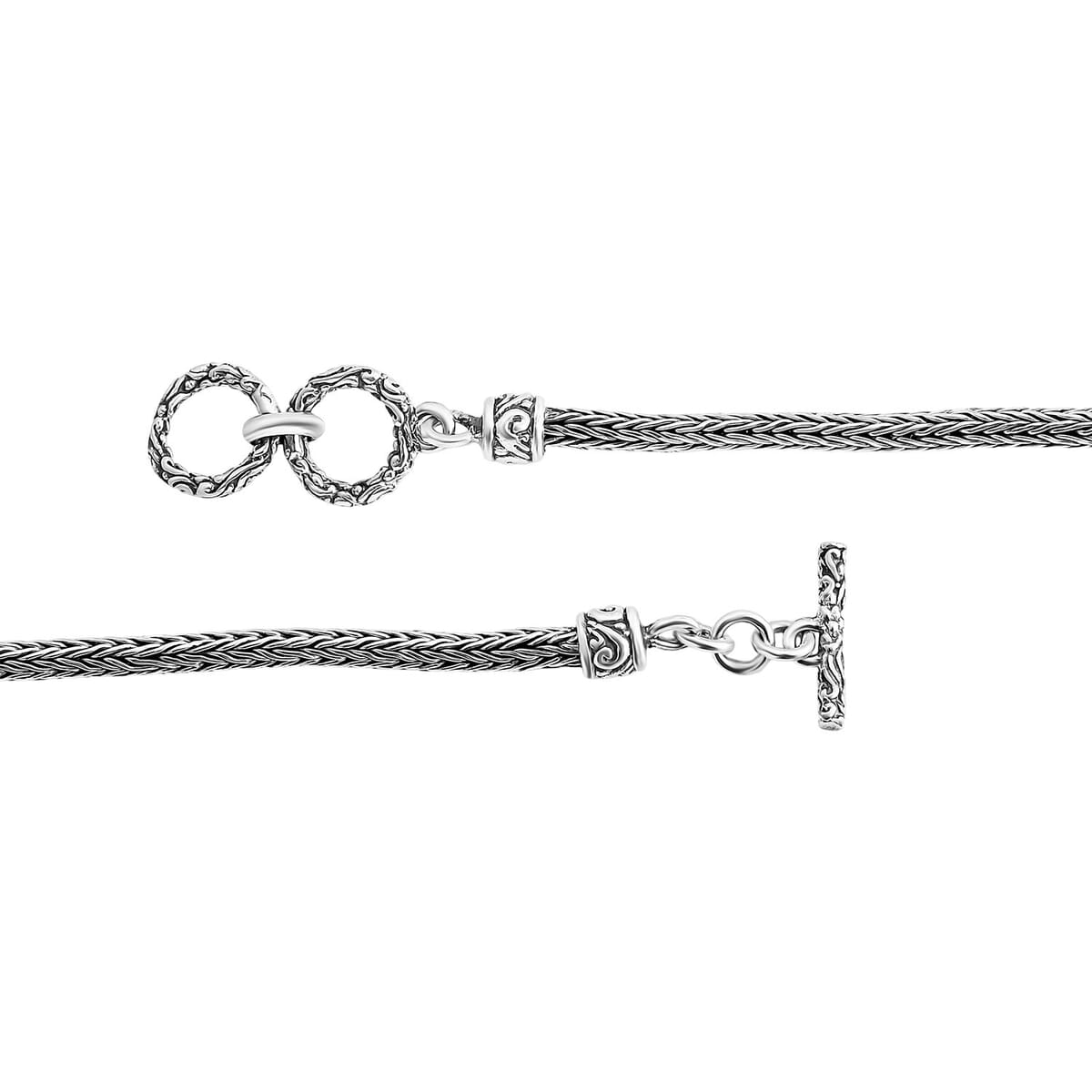 Bali Legacy Butterfly Bracelet in Sterling Silver (8.00 In) 12.50 Grams image number 4