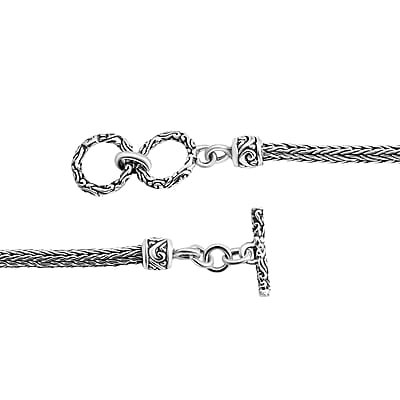 Bali Legacy Dragon Bracelet in Sterling Silver (8.00 In) 12.50 Grams