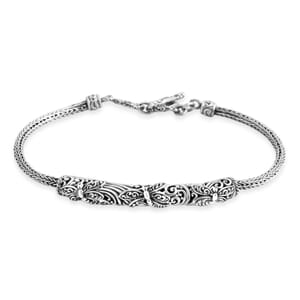 Bali Legacy Dragonfly Bracelet in Sterling Silver (8.00 In) 12.50 Grams