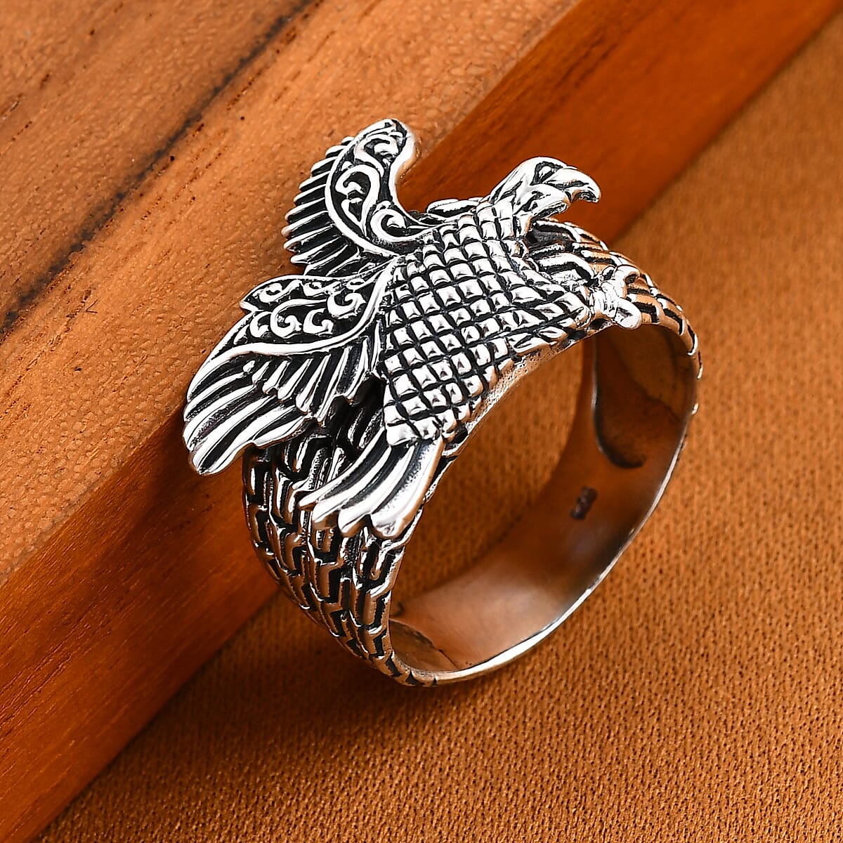 Bali Legacy Garuda Ring in Sterling Silver (Size 7.0) 9.75 Grams image number 1