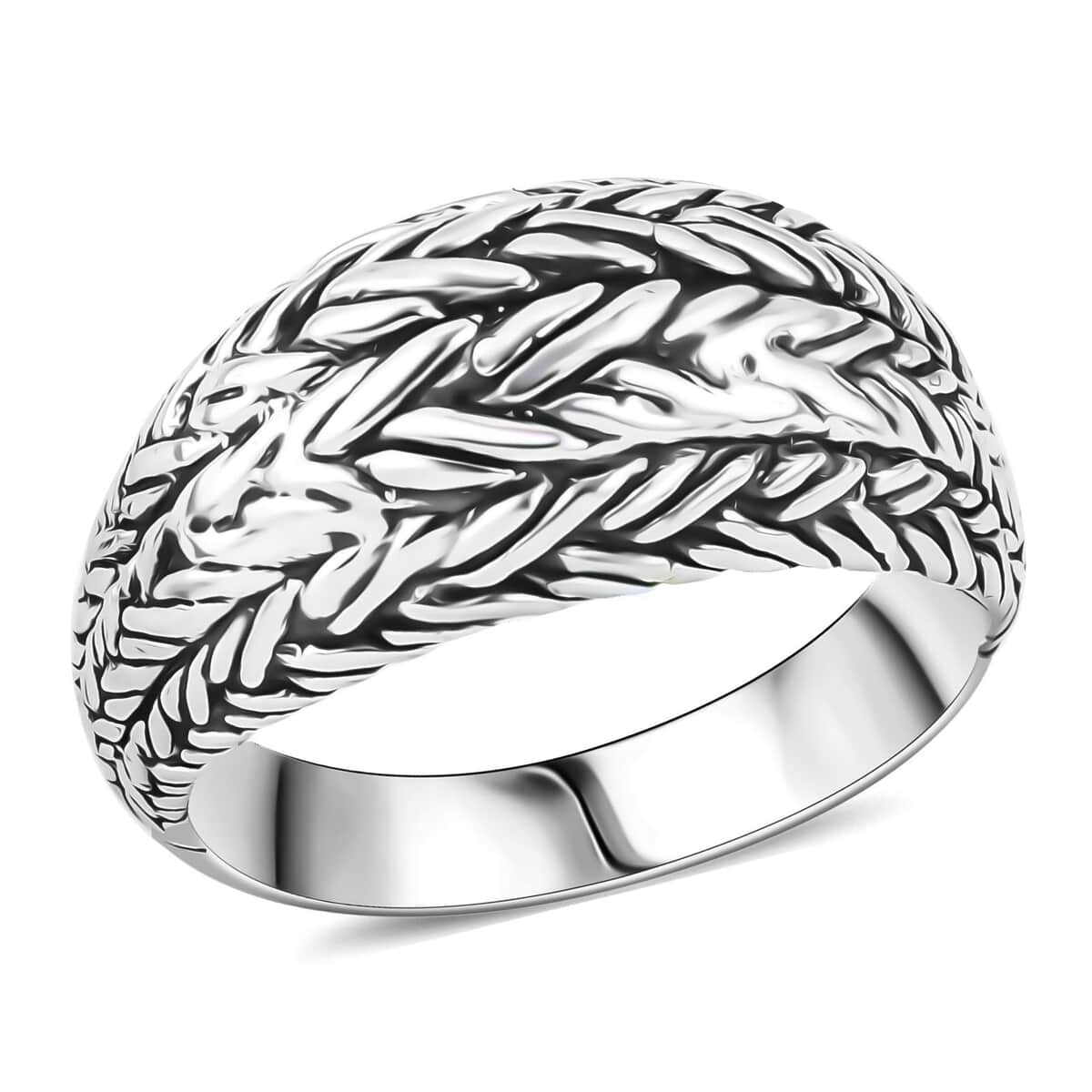 Bali Legacy Sterling Silver Padian Ring (Size 5.0) (8.90 g) image number 0