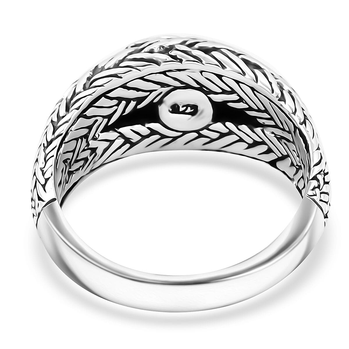 Bali Legacy Sterling Silver Padian Ring (Size 6.0) (8.90 g) image number 4